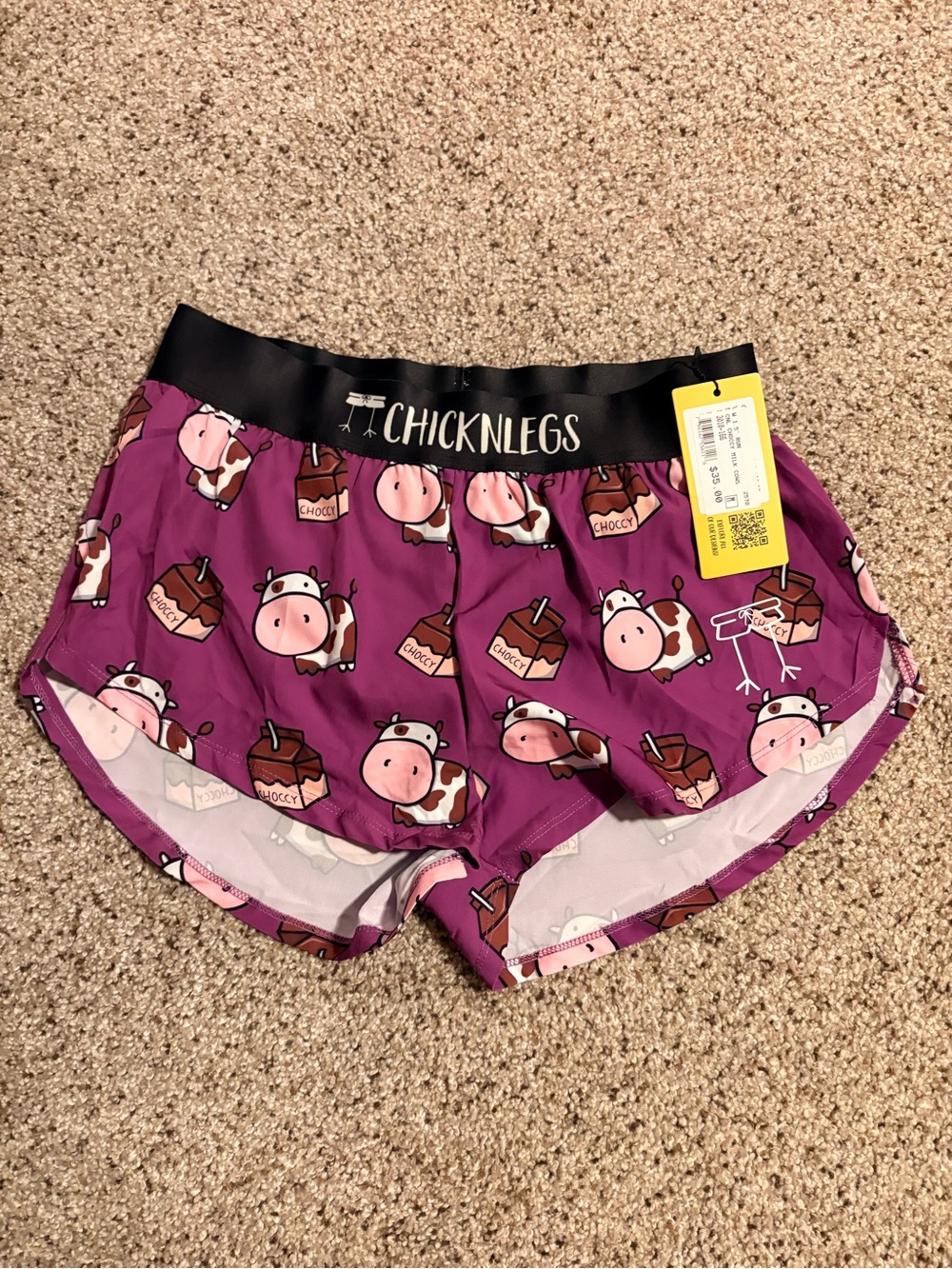 Chicknlegs Cow Shorts